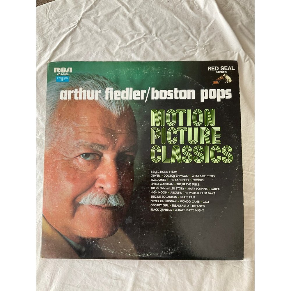 Arthur Fiedler/ Boston Pops: Motion Picture Classics Vintage Vinyl Record